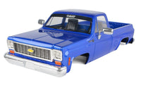 RC4WD - Chevrolet K10 Scottsdale Hard Body Complete Set (Blue) - Hobby Recreation Products