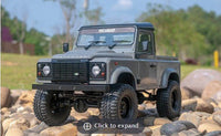 RC4WD - Gelande II RTR w/2015 Land Rover Defender D90 Body Set, (Grey) - Hobby Recreation Products