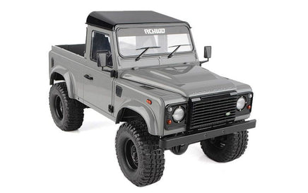 RC4WD - Gelande II RTR w/2015 Land Rover Defender D90 Body Set, (Grey) - Hobby Recreation Products