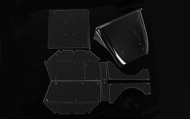 RC4WD - Lexan Body Panel Set, for Miller Motorsports Pro Rock Racer (Clear) - Hobby Recreation Products