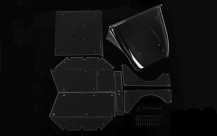 RC4WD - Lexan Body Panel Set, for Miller Motorsports Pro Rock Racer (Clear) - Hobby Recreation Products