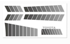 RC4WD - Toyota 84 - 85 Body Decals (Grey) - Hobby Recreation Products