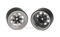 RC4WD - Stamped Steel 1.0" Stock Beadlock Wheels (Plain)