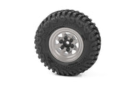 RC4WD - Stamped Steel 1.0" Stock Beadlock Wheels (Plain)