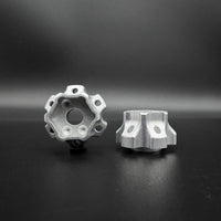 Reef's RC - 12mm Hex "DOT" Machined Aluminum Hubs (2) "3 DOT 7mm" - Hobby Recreation Products
