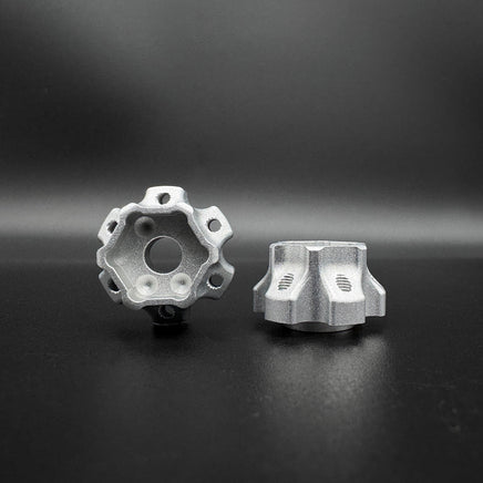 Reef's RC - 12mm Hex "DOT" Machined Aluminum Hubs (2) "3 DOT 7mm" - Hobby Recreation Products