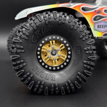 Reef's RC - Brass 1.9 "Blade" Wheel Face (2) - Hobby Recreation Products