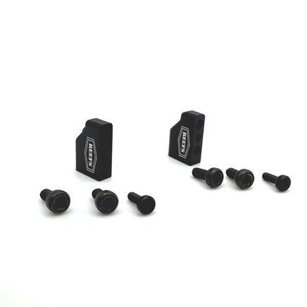 Reef's RC - RAW100 Mini Servo Mounting Tabs - CNC Aluminum - Hobby Recreation Products