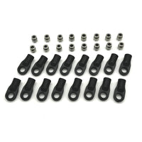 Reef's RC - REEFS XP Rod Ends & Stainless Steel Pivot Balls (16PK) - Hobby Recreation Products