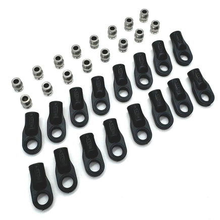 Reef's RC - REEFS XP Rod Ends & Stainless Steel Pivot Balls (16PK) - Hobby Recreation Products