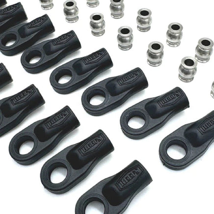 Reef's RC - REEFS XP Rod Ends & Stainless Steel Pivot Balls (16PK) - Hobby Recreation Products
