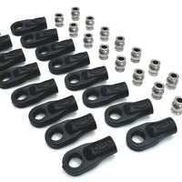 Reef's RC - REEFS XP Rod Ends & Stainless Steel Pivot Balls (16PK) - Hobby Recreation Products