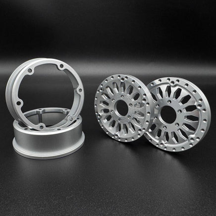 Reef's RC - Shield 1.9 Beadlock Wheels w/ Reef Hubs & Rings (2pk) - Hobby Recreation Products