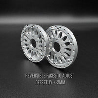 Reef's RC - Shield 1.9 Beadlock Wheels w/ Reef Hubs & Rings (2pk) - Hobby Recreation Products