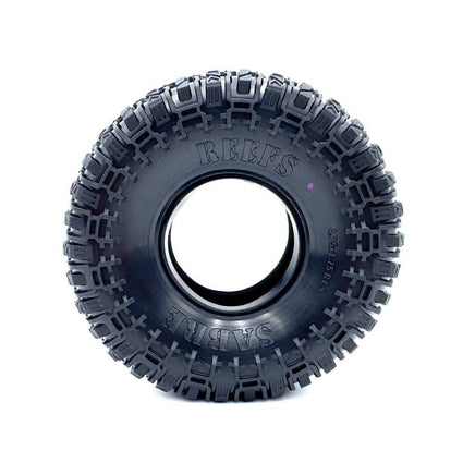 Reef's RC - SP Sabre 4.75 Crawler Tire with Foam Inserts (2) (Pink Compound) - Hobby Recreation Products