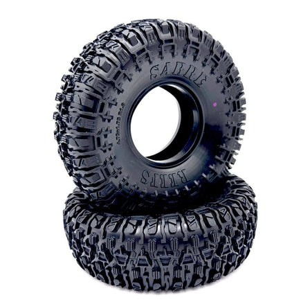 Reef's RC - SP Sabre 4.75 Crawler Tire with Foam Inserts (2) (Pink Compound) - Hobby Recreation Products