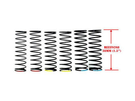 Reef's RC - XP Long Shock Spring Set (2 Soft, 2 Med, 2 Firm) for Reefs 100mm Shocks - Hobby Recreation Products