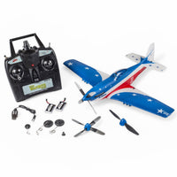 Rage R/C - P-51D Miss America Micro RTF Airplane with PASS (Pilot Assist Stability Software) System