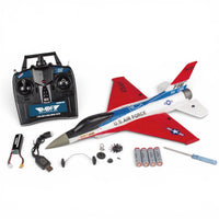 Rage R/C - F-16 Micro RTF Brushless Powered EDF Jet with PASS (Pilot Assist Stability Software) System