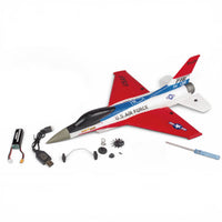 Rage R/C - F-16 Micro Brushless Powered EDF Jet with PASS System (Requires Rage Trasmitter)