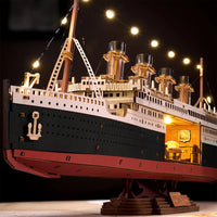 Robotime - 1912 Eternal Atlantic Voyager (Titanic) 3D Wooden Puzzle - Hobby Recreation Products