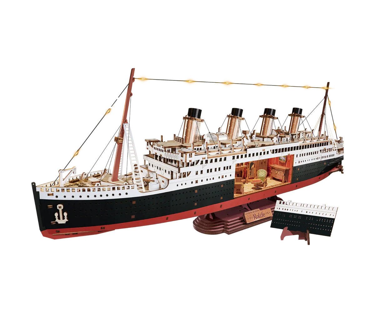1912 Eternal Atlantic Voyager (Titanic) 3D Wooden Puzzle| Hobby