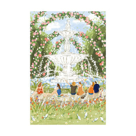 Robotime - Afternoon Fountain 1000 Piece Jigsaw Puzzle - Hobby Recreation Products