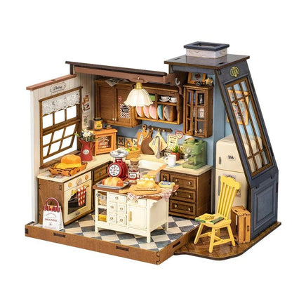 Robotime - Baking Kitchen, DIY Miniature House - Hobby Recreation Products