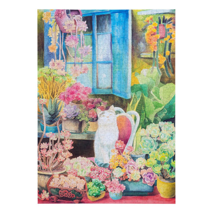 Robotime - Cat's Plant Yard Joypiece 1000 pc Puzzle - Hobby Recreation Products