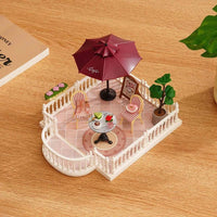 Robotime - Chic Cafe Terrace Super Creator Extension Pack - Hobby Recreation Products