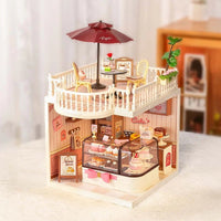 Robotime - Chic Cafe Terrace Super Creator Extension Pack - Hobby Recreation Products