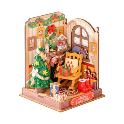 Robotime - Christmas Fireplace - Hobby Recreation Products