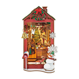 Robotime - Christmas Indoor Scene DIY Book Nook - Hobby Recreation Products