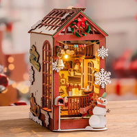Robotime - Christmas Indoor Scene DIY Book Nook - Hobby Recreation Products