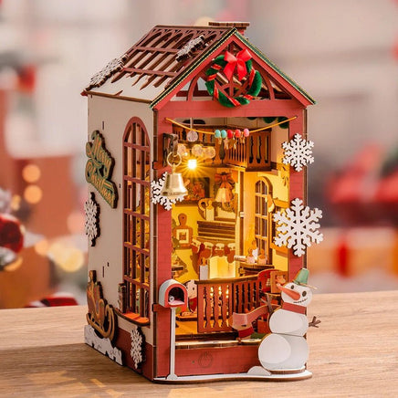 Robotime - Christmas Indoor Scene DIY Book Nook - Hobby Recreation Products