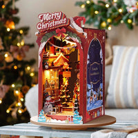 Robotime - Christmas Street DIY Book Nook - Hobby Recreation Products