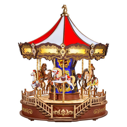 Robotime - Classic Carousel 3D Wooden Puzzle - Hobby Recreation Products
