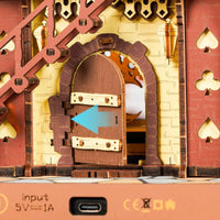 Robotime - Cuckoo Clock, Stained Wood, Mechanical 3D Wooden Puzzle - Hobby Recreation Products