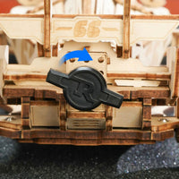 Robotime - F1 Racing Car, Mechanical Wood Models - Hobby Recreation Products