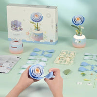 Robotime - Floral Art Starry Camellia Lamp - Hobby Recreation Products