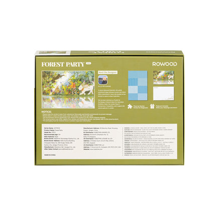 Robotime - Forest Party Joypiece 1000 pc Puzzle - Hobby Recreation Products
