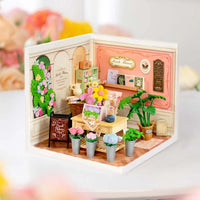 Robotime - Fresh Flower Shop DIY Miniature House - Hobby Recreation Products