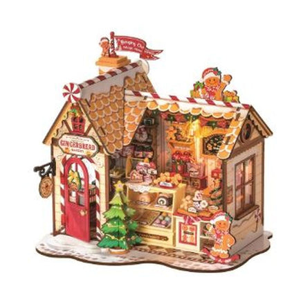 Robotime - Gingerbread House - Hobby Recreation Products