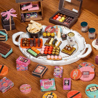 Robotime - Henry's Chocolate, DIY Miniature House - Hobby Recreation Products
