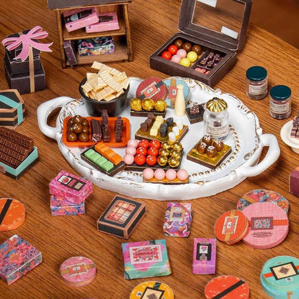 Robotime - Henry's Chocolate, DIY Miniature House - Hobby Recreation Products