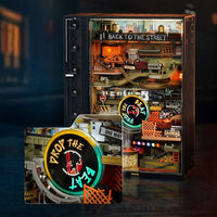 Robotime - Hip - Hop Street Marble Run Mechanical 3D Puzzle - Hobby Recreation Products