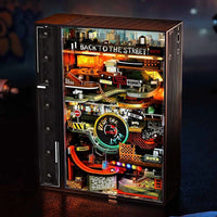 Robotime - Hip - Hop Street Marble Run Mechanical 3D Puzzle - Hobby Recreation Products