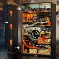 Robotime - Hip - Hop Street Marble Run Mechanical 3D Puzzle - Hobby Recreation Products