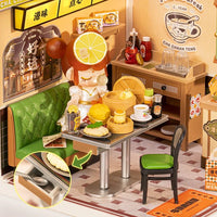 Robotime - Hong Kong Bites Cafe DIY Miniature House - Hobby Recreation Products