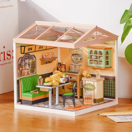 Robotime - Hong Kong Bites Cafe DIY Miniature House - Hobby Recreation Products